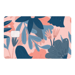 Pink Blue Floral
